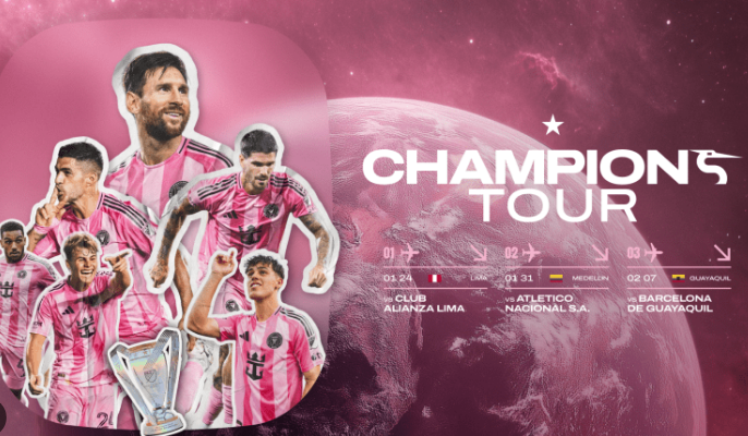 Messi Panaskan Amerika Selatan: Inter Miami Umumkan Tur Pramusim dengan Agenda Big Match Kontra Barcelona de Guayaquil