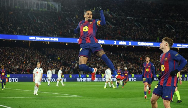 Barcelona Lumat Copenhagen 4-1, Kunci Tiket Langsung ke 16 Besar dari Peringkat Kelima