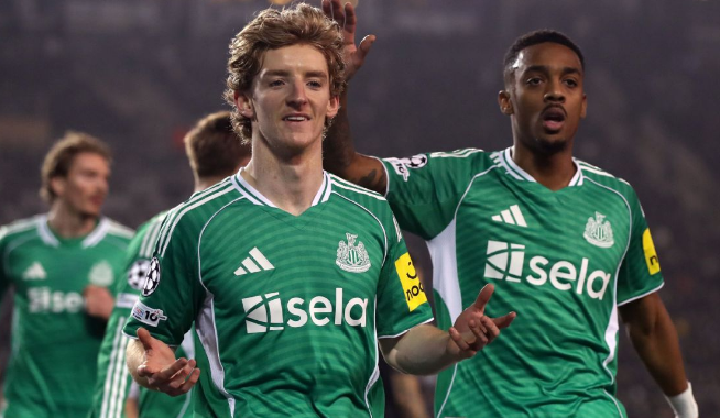 Pesta Empat Gol Anthony Gordon: Newcastle Lumat Qarabag 6-1, Jalan ke 16 Besar Terbentang Lebar