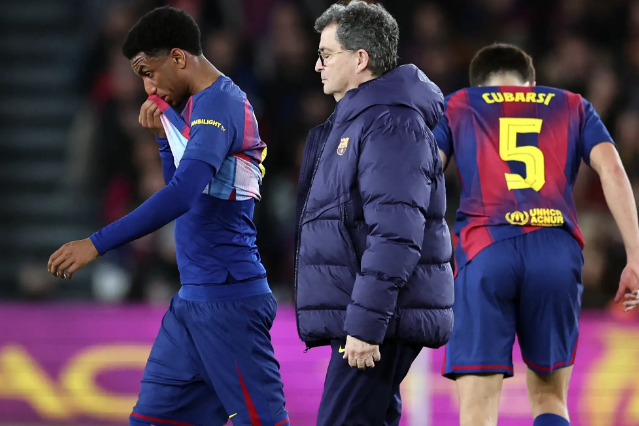 Dobel Pukulan Barcelona Jelang Hadapi Newcastle: Kounde dan Balde Tumbang, Lini Belakang Krisis di Momen Krusial